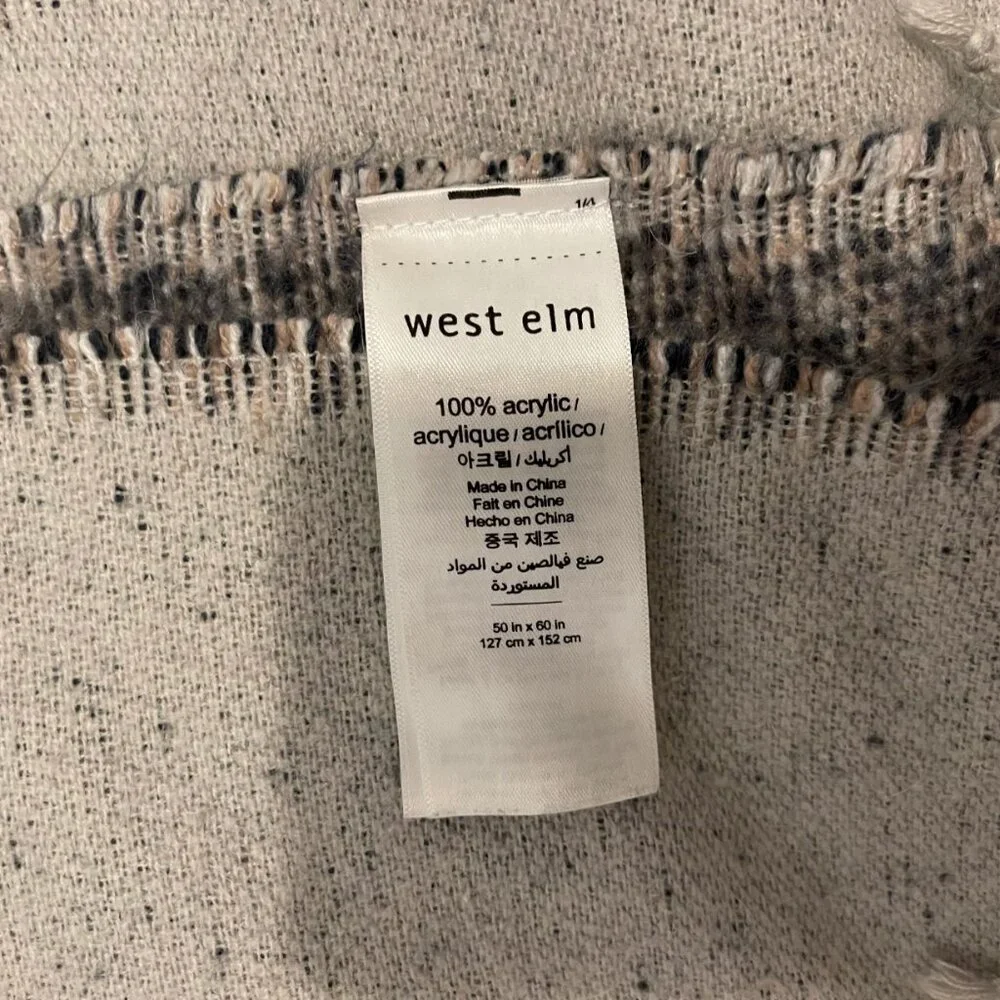 West Elm Pastiche Throw